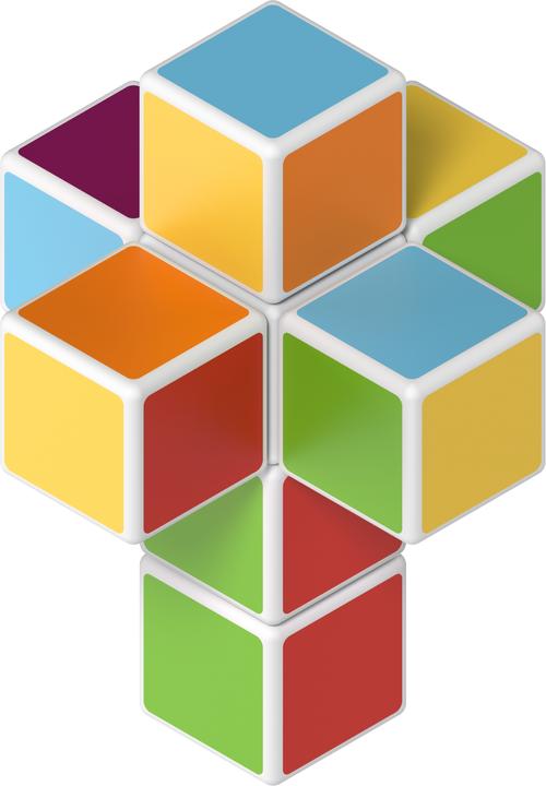 Actual product image Geomag Magicube Free Building