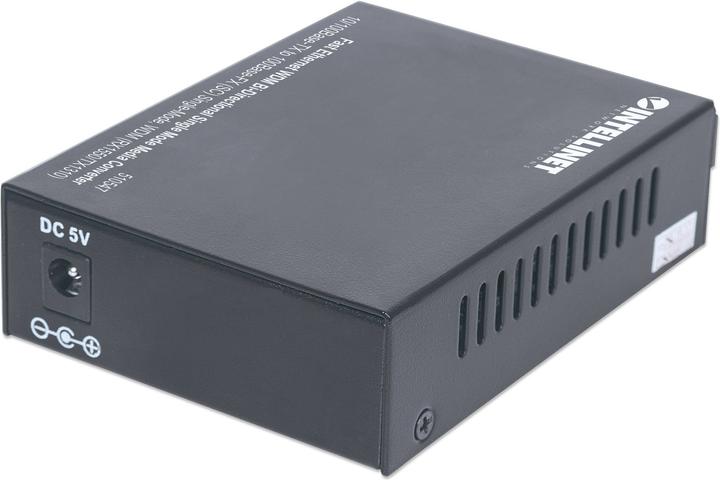 Produktbild Intellinet 10/100Base-TX to 100Base-FX, SC, Single-Mode, 12.4 mi., WDM (Media Konverter)