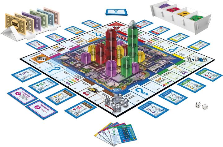 Produktbild Hasbro Gaming Monopoly Bauen - Belgische Edition Brettspiel Strategiespiel Familienspiel Spiele für Kinder Tolles (Französisch, Niederländisch)
