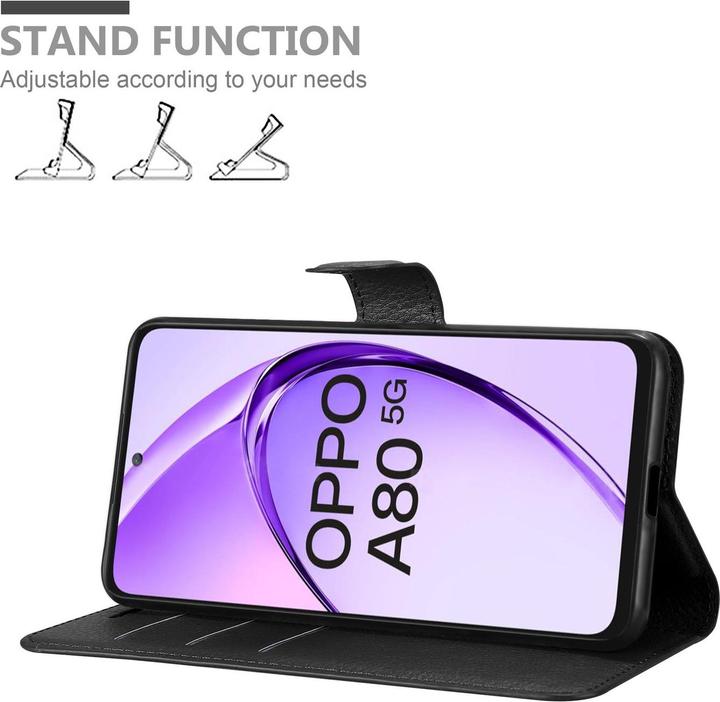 Actual product image Cadorabo Case for Oppo A80 with Stand function (Oppo A80)