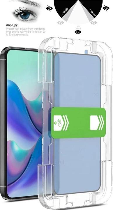 Produktbild Protectorking 3x Echtes Tempered 9H Panzerhartglas Blickschutz (3 Stück, Apple iPhone 13 Pro)