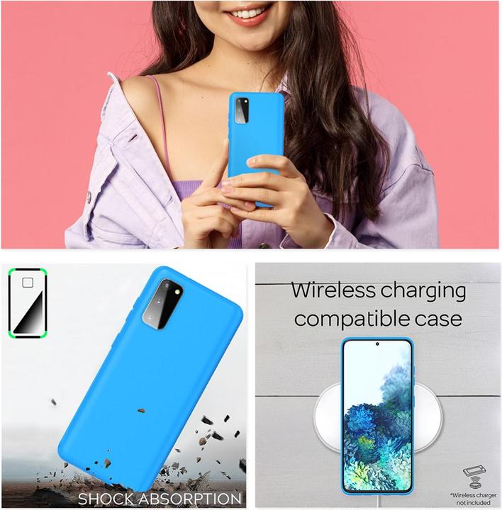 Actual product image Nalia Mobile phone cover (Samsung Galaxy S20)