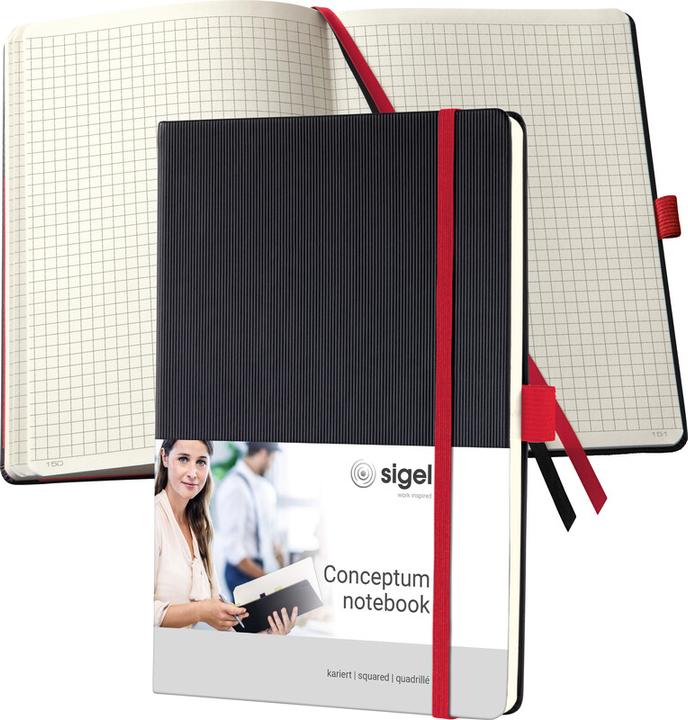 Actual product image Sigel Conceptum (A5, Checked, Hardcover)
