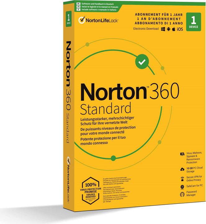 Norton 360 Standard (1 User, 12 Monate)
