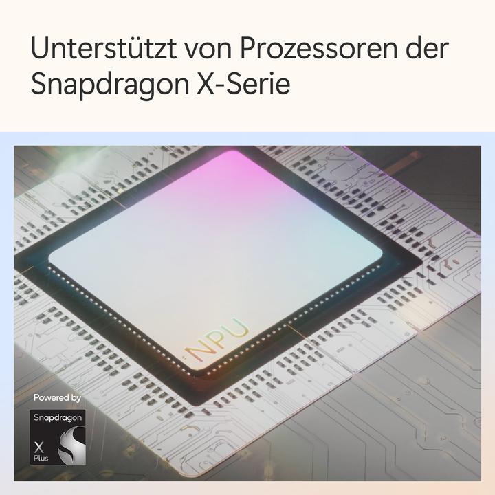 Productafbeelding Microsoft Surface Pro – Copilot+ PC (mit Netzteil) – 11. Edition (13", Snapdragon X Plus X1P-64-100, 16 GB, 512 GB, Zonder toetsenbordindeling)
