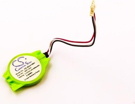 Actual product image AccuCell Batterie CMOS für Lenovo ThinkPad X200, Li-Ion, 3,0V (200 mAh)