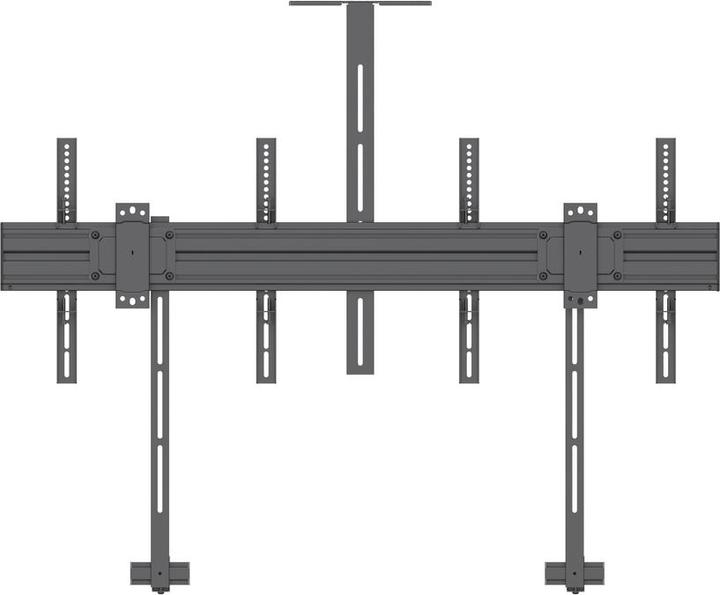 Actual product image Multibrackets Dual mount 2 x 32"-65", black, VESA 100x (Wall, 65", 30 kg)