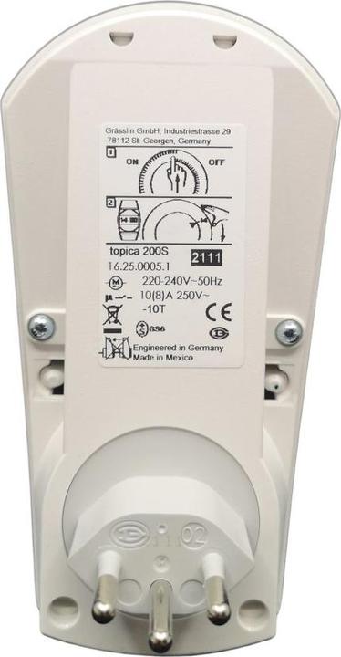 Immagine prodotto Elbro Timer analogico a innesto TOPICA 200 (CH)