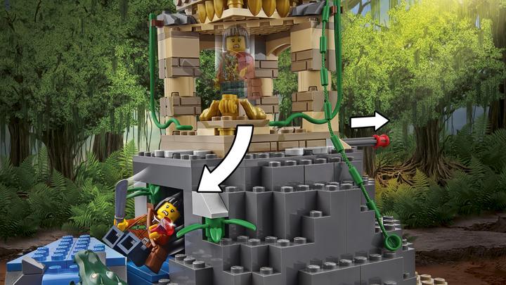 Produktbild LEGO Stadt - Dschungel-Forschungsstation (60161, LEGO City)