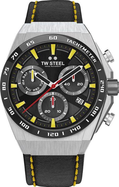 TW-Steel CE4071 Fast Lane Chronograph Limited Edition 44mm 10ATM (Chronograph, 44 mm)