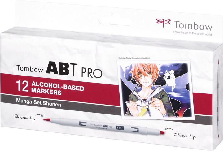 Image du produit Tombow Stylo à double brosse ABT Pro (Multicolore, 12 x)