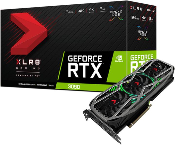 Immagine prodotto PNY GeForce RTX 3090 XLR8 Gaming Revel EPIC-X RGB (24 GB)