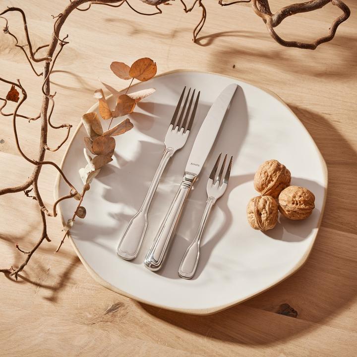 Produktbild PW AUGSBURGER FADEN Besteckset 24-teilig, hochglanzpoliert, für 6 Personen (24 Stück, Besteck Set)