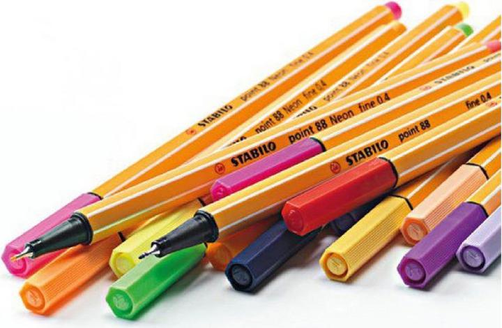 Produktbild STABILO point 88 Fineliner (Dunkelgrau, 1 x)