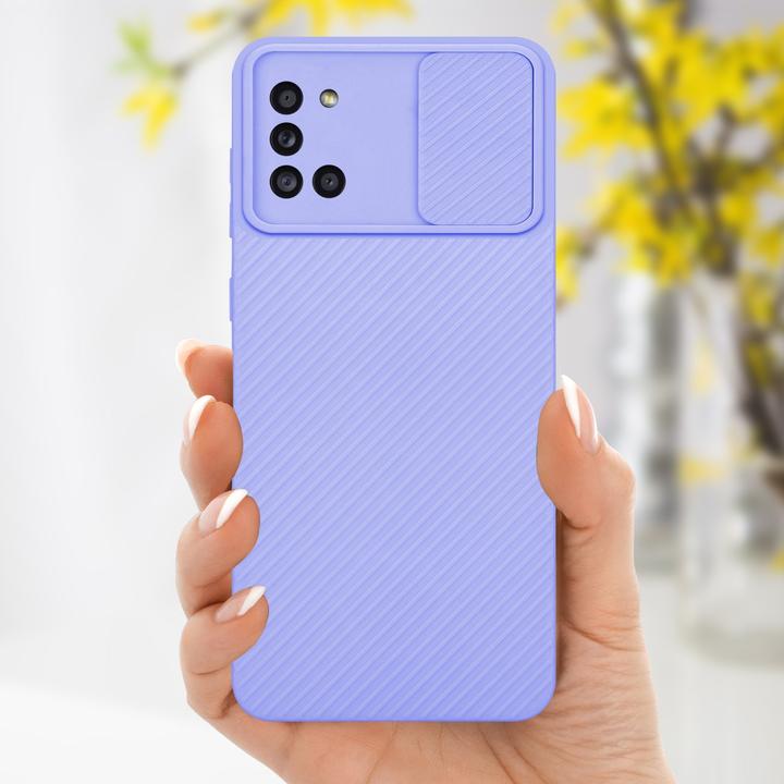 Immagine prodotto Cadorabo Custodia per Samsung Galaxy A31 in TPU con protezione per la fotocamera LM009 Style (Samsung Galaxy A31)