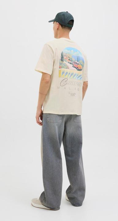 Produktbild Jack & Jones Rückenprint Rundhalsausschnitt T-shirt T-shirt (M)