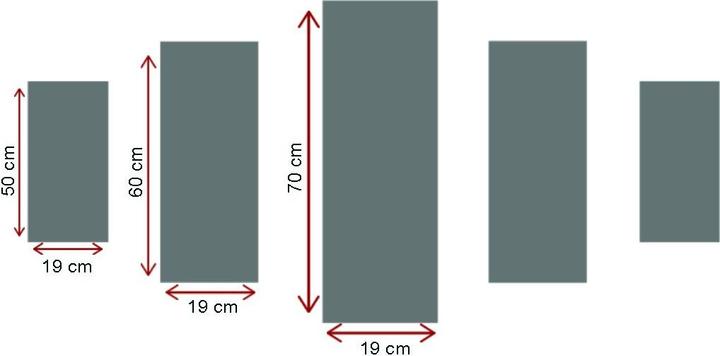Image du produit Wallxpert Jaxxon (19 x 70 cm)