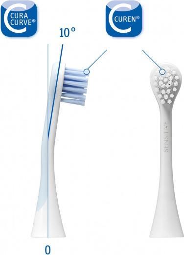 Produktbild Curaprox Hydrosonic Brush Head Sensitive (2 x)