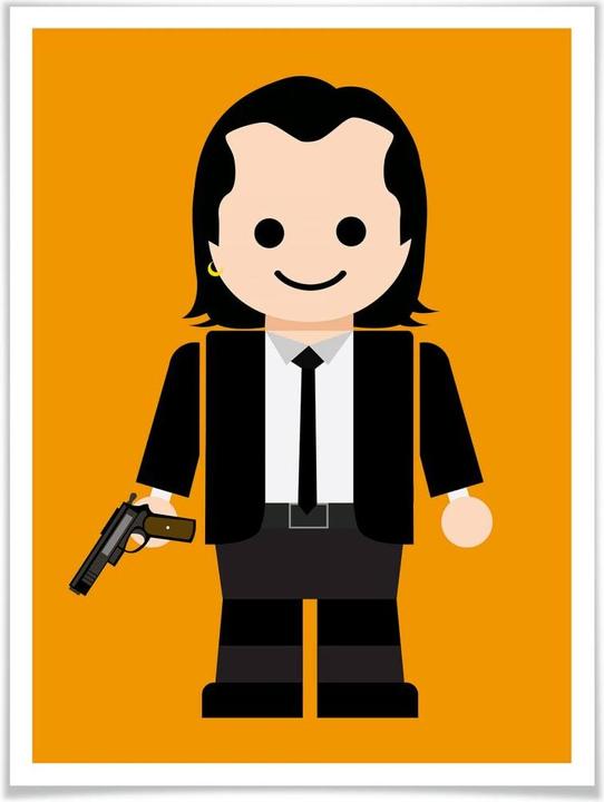 Image du produit Trenddeko Jouet Vincent Vega (50 x 60 cm)