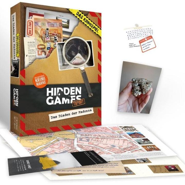 Produktbild Hidden Games Tatort Krimispiel Fall 2 Das Diadem der Madonna Escape-Room Spiel (Deutsch)