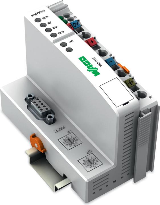 Actual product image Wago Fieldbus coupler Profibus DP