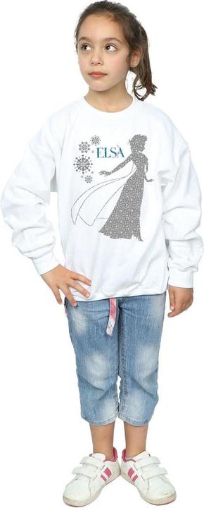 Image du produit Disney - Sweat FROZEN ELSA CHRISTMAS SILHOUETTE - Fille (152, 158)