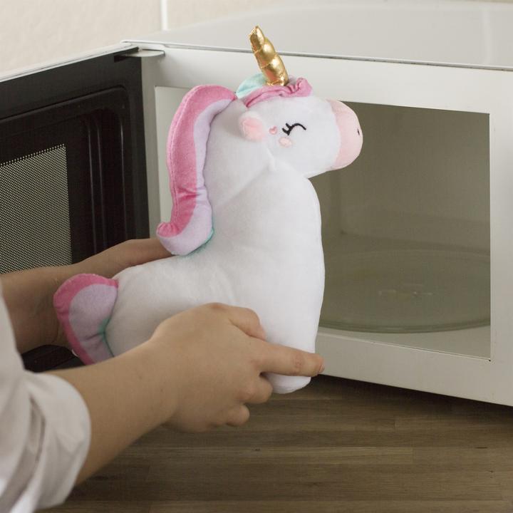 Produktbild Novelty Mikrowelle Wärmekuscheltier Unicorn
