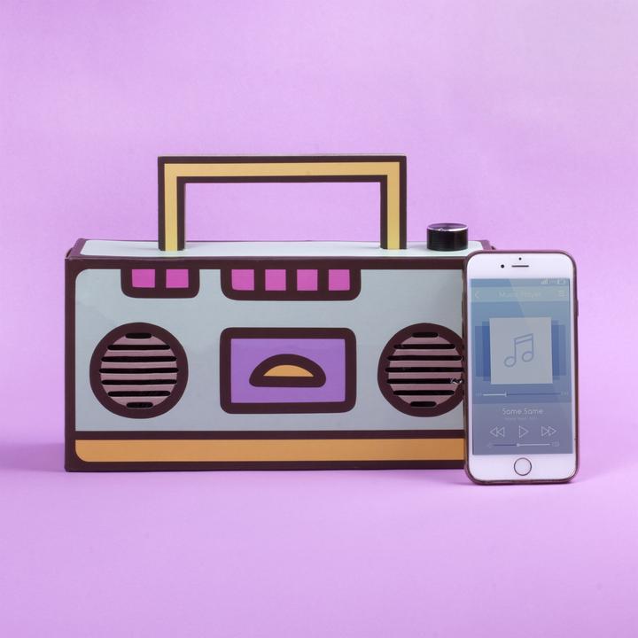 Immagine prodotto Pusheen Boombox DIY Bluetooth Lautsprecher (Batteria)