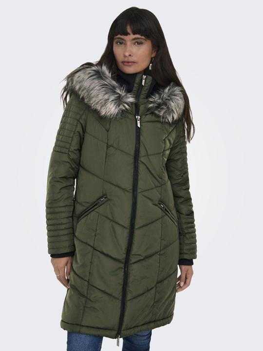 Actual product image Only Hooded coat quilted coat (M)