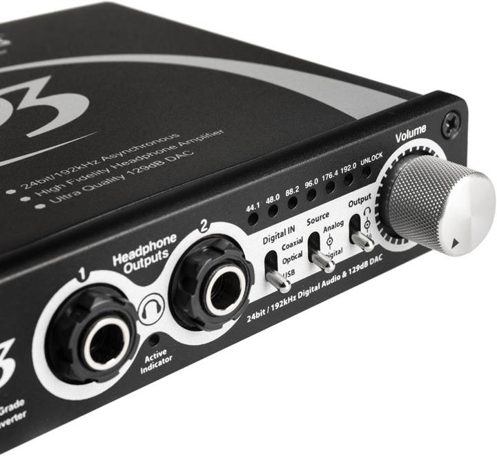 Actual product image Audiotrak DR.DAC3, High End Headphone Amplifier (600 Ohm)