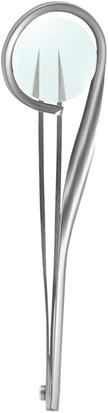 Actual product image Rubis Tweezers with magnifying glass