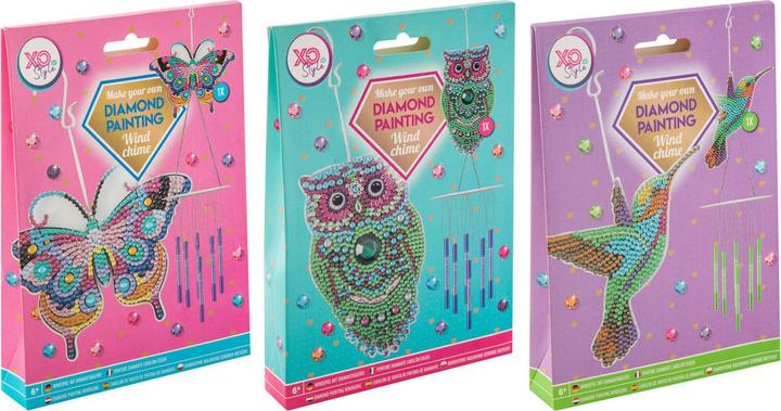 Actual product image Grafix Diamond painting wind chime animal
