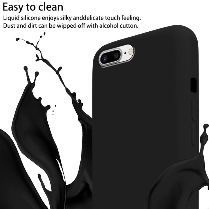 Actual product image Cadorabo TPU Cover Mobile Phone Chain Liquid (Apple iPhone 7 Plus, Apple iPhone 7s Plus)