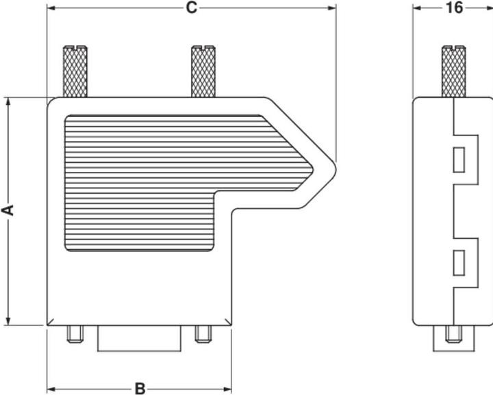 Produktbild Phoenix Contact Interface D-Sub 25-pol Stecker SUBCON/SH