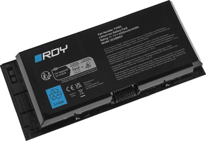 Actual product image GreenCell RDY Battery FV993 for Dell Precision M4600 M4700 M4800 M6600 M6700 M6800