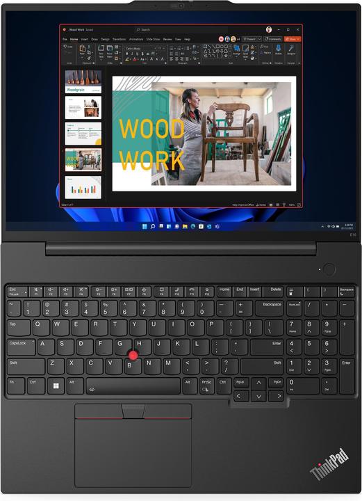 Produktbild Lenovo ThinkPad E16 G1 Intel Core i3-1315U 16inch WUXGA AG 8GB 512GB SSD M.2 UMA 2X2AX + BT FPR