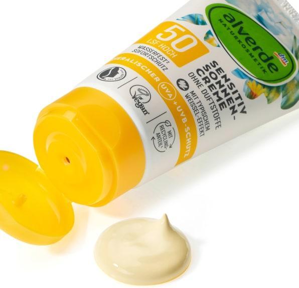 Immagine prodotto dm alverde Sensibile (Crema solare, SPF 50, 75 ml)