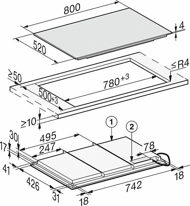 Actual product image Miele KM 7878-1