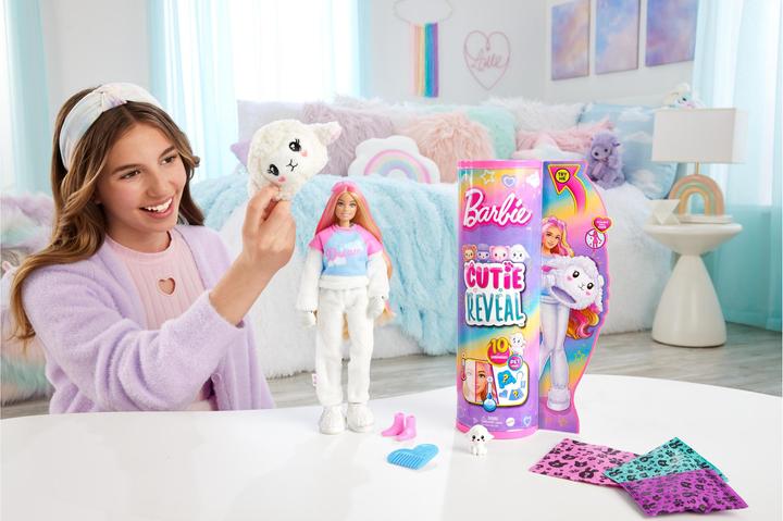 Produktbild Barbie Cutie Reveal Cozy Cute Serie - Lämmchen
