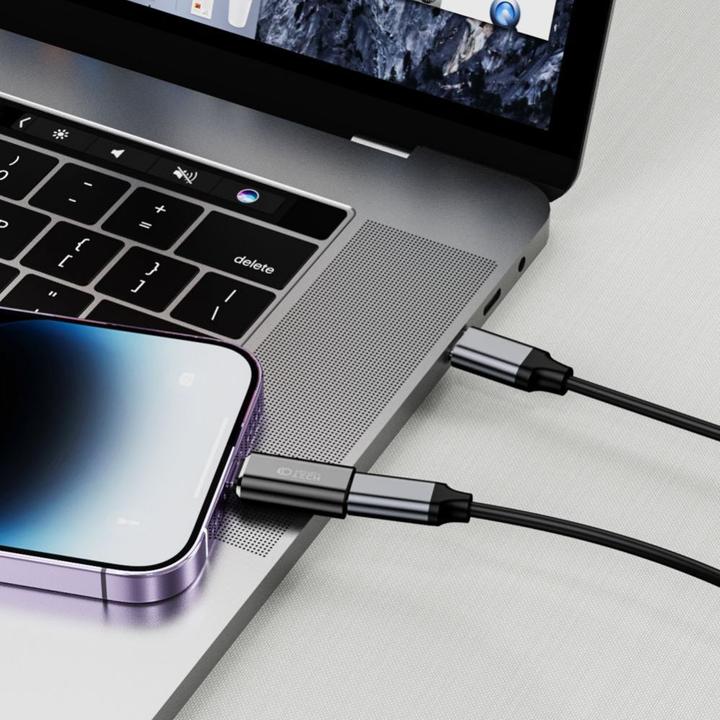 Produktbild Tech-Protect UltraBoost Lightning (Stecker) / USB-C (Buchse) Adapter – Schwarz (USB Typ C, Lightning)