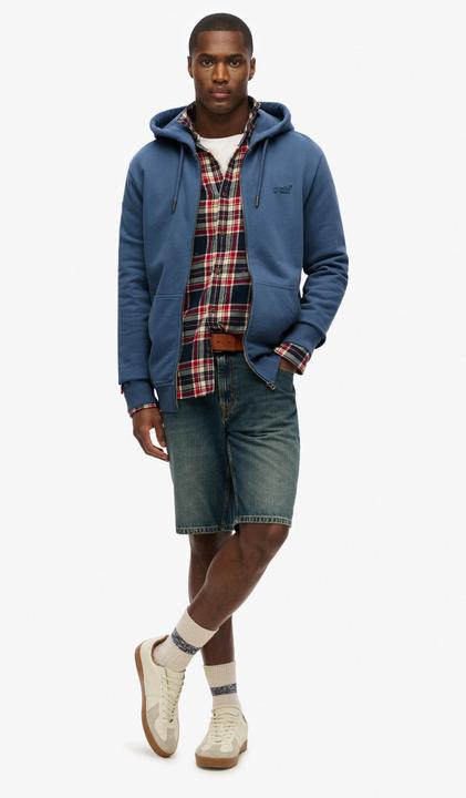 Actual product image Superdry Essential Logo Zip Vest Heren - Maat XL (XL)