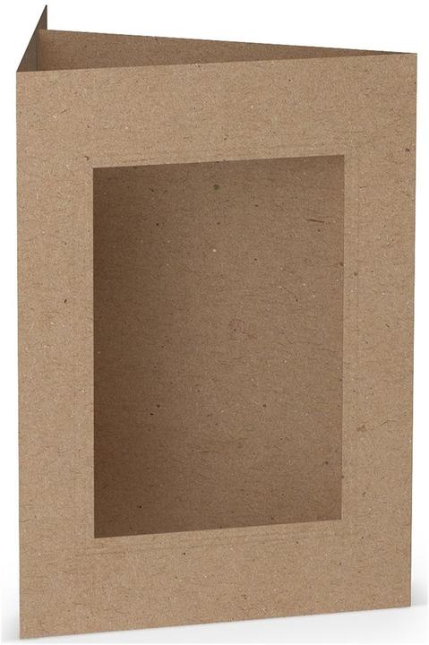 Rössler Passepartoutkarte Paperado B6 kraft (1 Stk.)