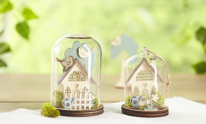 Immagine prodotto VBS Vaso a campana in vetro (Ø 10 x 12 cm)