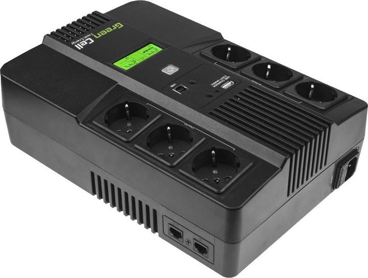 Immagine prodotto GreenCell Cell UPS06 Gruppo di continuità (UPS) Line-Interactive 999 VA 6 uscite AC (360 VA, 600 W, Interattivo linea UPS)