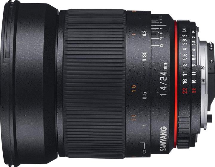 Image du produit Samyang 24mm f/1.4 ED AS IF UMC Sony E (Sony E, Plein format)