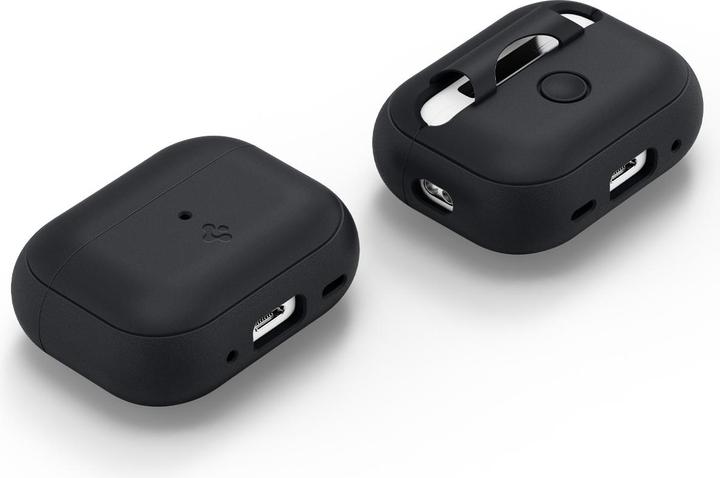 Image du produit Spigen SILICONE FIT STRAP Apple AIRPODS PRO 1 / 2 BLACK (Sac pour écouteurs)