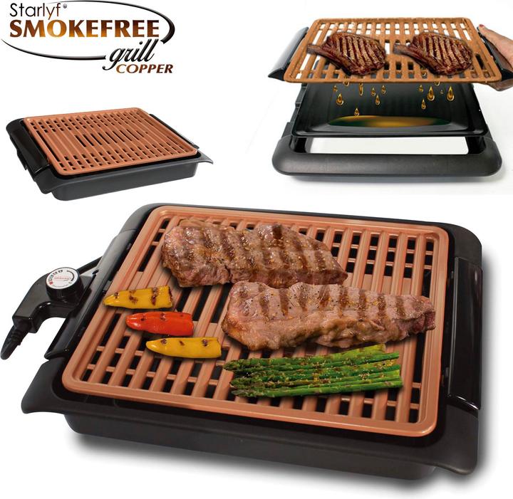 Actual product image Best direct Smokefree Copper Grill