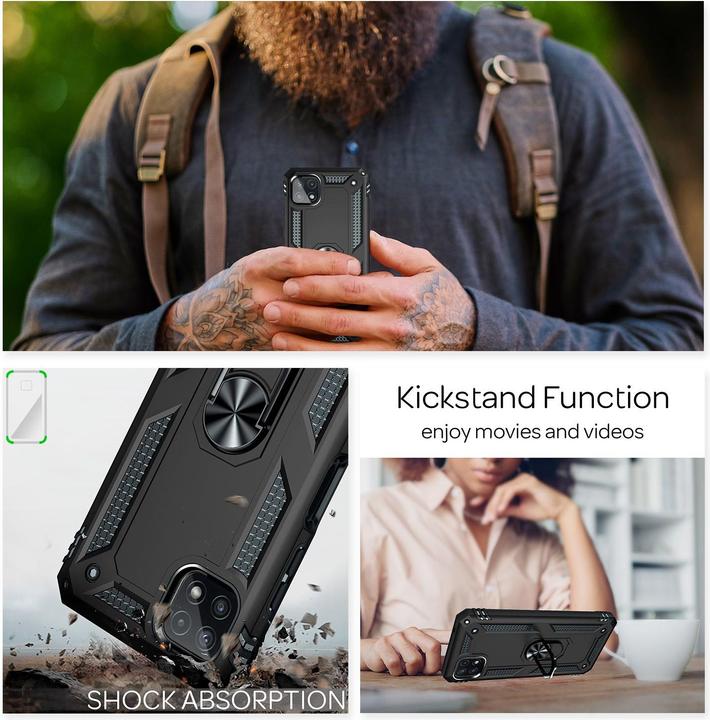 Produktbild Nalia Ring Handyhülle (Samsung Galaxy A22 5G)
