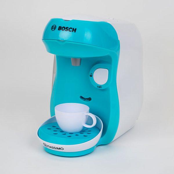 Image du produit Theo Klein 9520 Bosch Cafetière électrique Tassimo "Happy" I Avec bruitage, possibilité de remplissage d'eau e