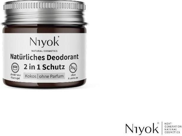 Actual product image Niyok Natural deodorant (Stick, 40 ml)